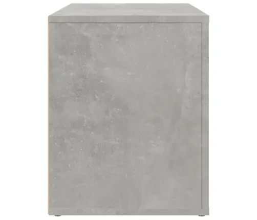 Naktinė Spintelė, Betono Pilka, 60X36X45cm Apdirbta Mediena