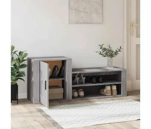 Kingakapp, Hall Sonoma Tamm, 130X35X54 cm Tehispuit