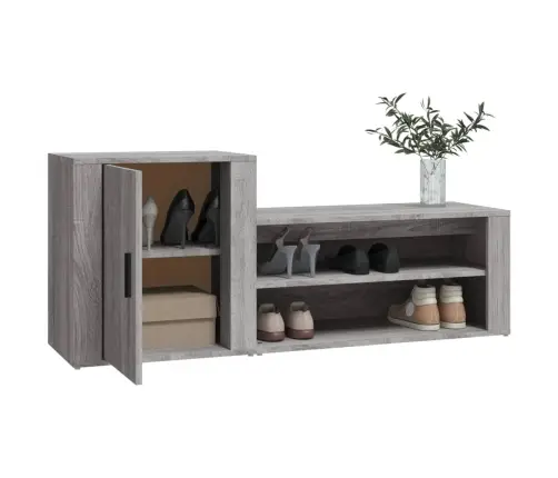 Kingakapp, Hall Sonoma Tamm, 130X35X54 cm Tehispuit