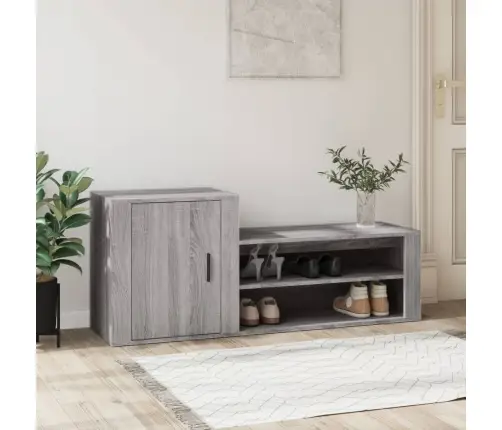 Kingakapp, Hall Sonoma Tamm, 130X35X54 cm Tehispuit