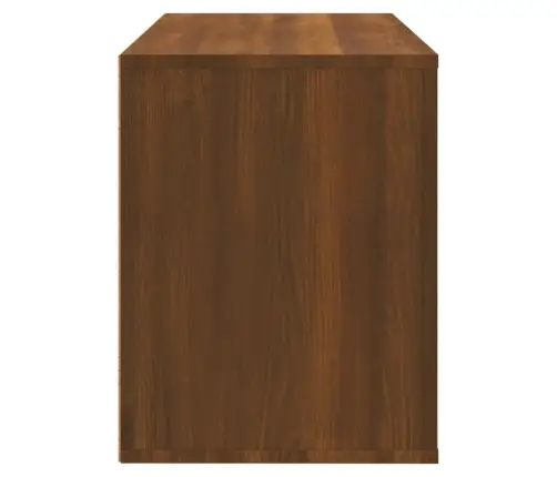 Apavu Skapītis, Ozolkoka Krāsa, 80X35X45 Cm, Inženierijas Koks Vidaxl