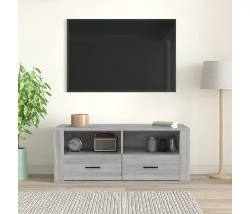Telerikapp, Hall Sonoma Tamm, 100 X 35 X 40 cm Tehispuit Telerikapp, Hall Sonoma Tamm, 100 X 35 X 40 cm Tehispuit