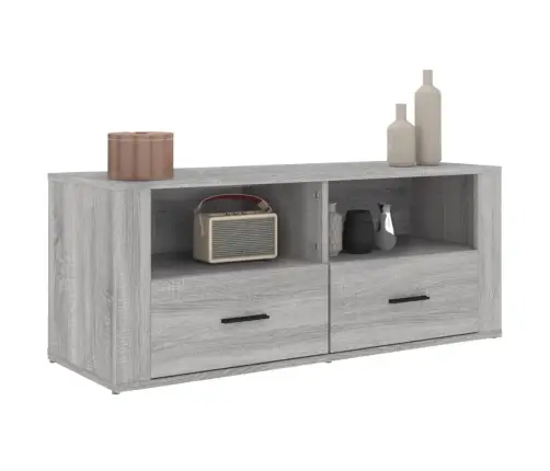 Telerikapp, Hall Sonoma Tamm, 100 X 35 X 40 cm Tehispuit Telerikapp, Hall Sonoma Tamm, 100 X 35 X 40 cm Tehispuit