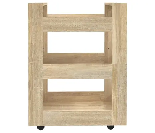 Lauakäru Sonoma Tamm 60X45X80 Cm Tehispuit