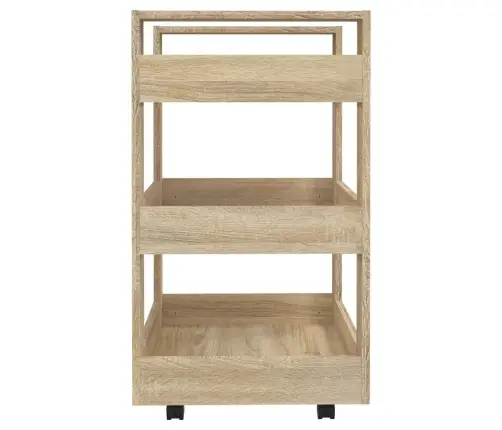 Lauakäru Sonoma Tamm 60X45X80 Cm Tehispuit