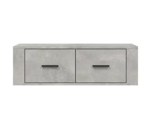 Piekarams Tv Skapītis, Pelēks, 80X36X25 Cm, Inženierijas Koks Vidaxl