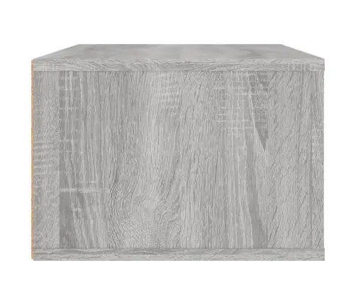 Pakabinama Tv Spintelė, Pilka Ąžuolo, 80X36X25cm Mediena