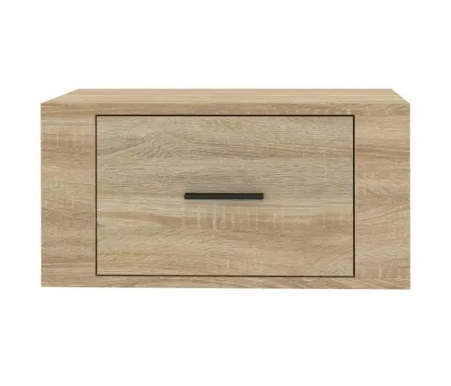 Sienas Naktsskapīši, 2 Gab., Ozolkoka Krāsa, 50X36X25 Cm Vidaxl