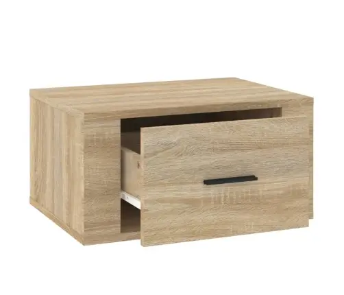 Sienas Naktsskapīši, 2 Gab., Ozolkoka Krāsa, 50X36X25 Cm Vidaxl