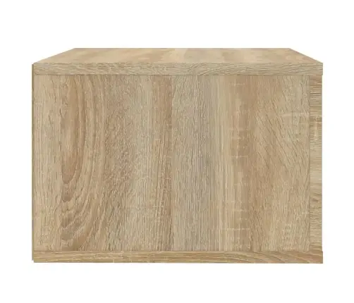 Sienas Naktsskapīši, 2 Gab., Ozolkoka Krāsa, 50X36X25 Cm Vidaxl