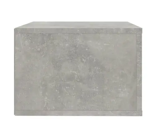Sieninės Naktinės Spintelės, 2Vnt., Betono Pilkos, 50X36X25Cm