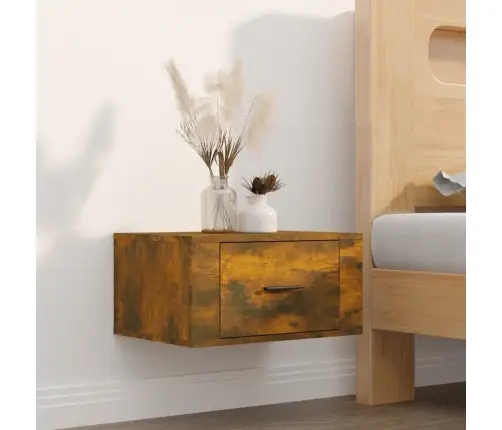 Sienas Naktsskapīši, 2 Gab., Ozolkoka Krāsa, 50X36X25 Cm Vidaxl