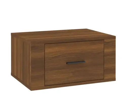 Seinale Kinnitatav Öökapp, Pruun Tamm, 50X36X25 Cm