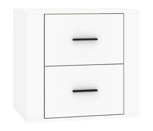 Seinale Kinnitatav Öökapp, Valge, 50 X 36 X 47 Cm