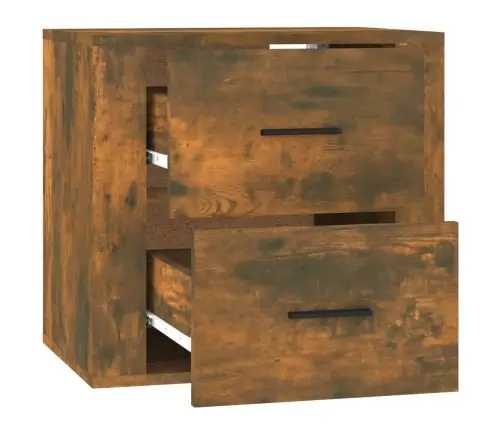 Sienas Naktsskapītis, Ozolkoka Krāsa, 50X36X47 Cm Vidaxl