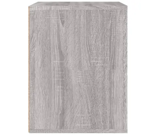 Sienas Naktsskapītis, Pelēka Ozolkoka Krāsa, 50X36X47 Cm Vidaxl