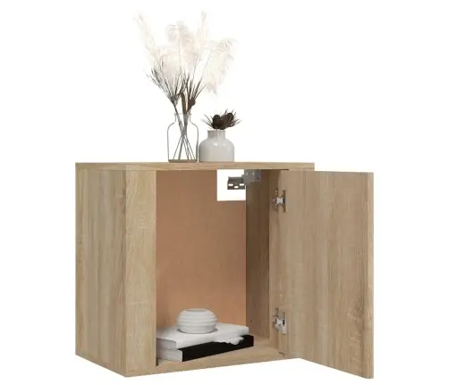 Prie Sienos Montuojama Naktinė Spintelė, Ąžuolo, 50X30X47Cm