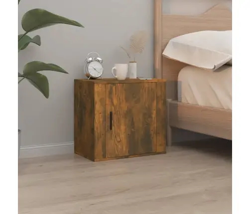 Sienas Naktsskapītis, Ozolkoka Krāsa, 50X30X47 Cm Vidaxl Sienas Naktsskapītis, Ozolkoka Krāsa, 50X30X47 Cm Vidaxl