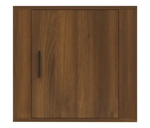 Sieninė Naktinė Spintelė, Ruda Ąžuolo, 50X30X47Cm