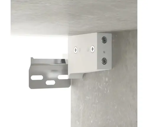 Sienas Naktsskapītis, Betona Pelēks, 50X36X40 Cm Vidaxl