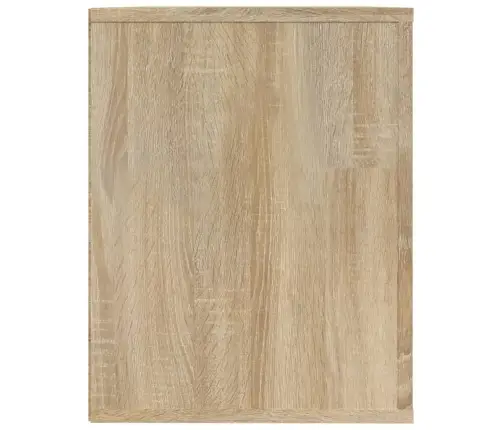 Lentyna Batams, Ąžuolo Spalvos, 75X35X45cm Apdirbta Mediena
