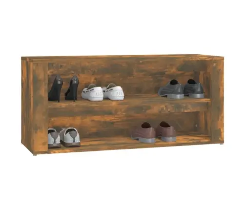 Apavu Plaukts, Ozolkoka Krāsa, 100X35X45 Cm, Inženierijas Koks Vidaxl