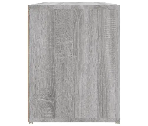 Apavu Plaukts, Pelēka Ozolkoka, 100X35X45 Cm, Inženierijas Koks Vidaxl