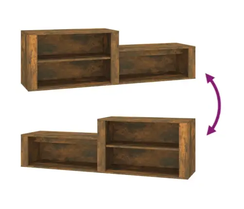 Kingakapp, Suitsutatud Tamm, 150 X 35 X 45 cm Tehispuit