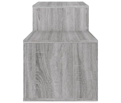 Spintelė Batams, Pilka Ąžuolo, 150X35X45cm Apdirbta Mediena