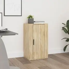 Kumode, Ozolkoka Krāsa, 40X33X70 Cm, Inženierijas Koks Vidaxl