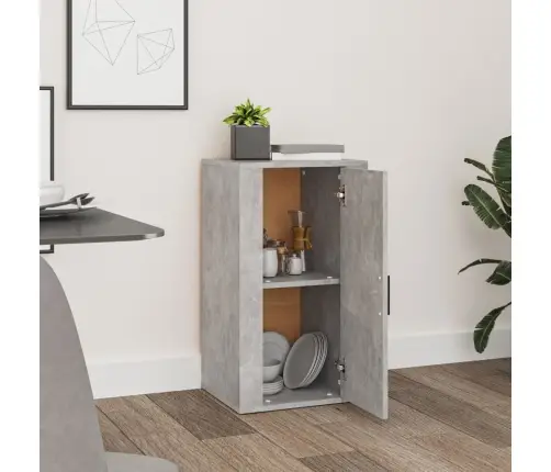 Puhvetkapp, Betoonhall, 40 X 33 X 70 cm Tehispuit