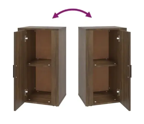 Puhvetkapp, Pruun Tamm, 40 X 33 X 70 cm Tehispuit