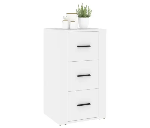 Puhvetkapp, Valge, 40 X 33 X 70 cm Tehispuit