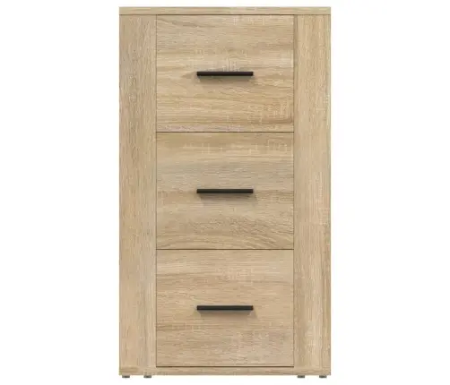 Kumode, Ozolkoka Krāsa, 40X33X70 Cm, Inženierijas Koks Vidaxl