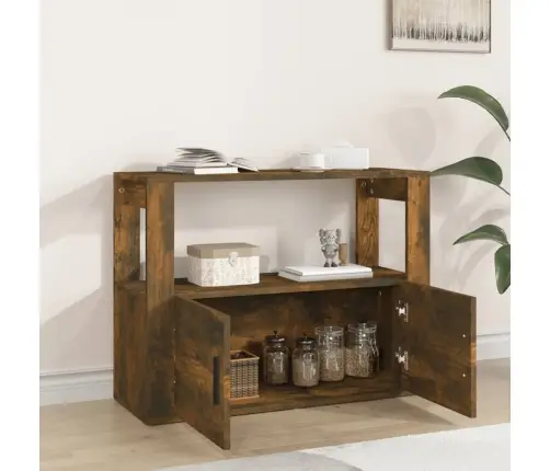 Plaukts, Ozolkoka Krāsa, 80X30X60 Cm, Inženierijas Koks Vidaxl