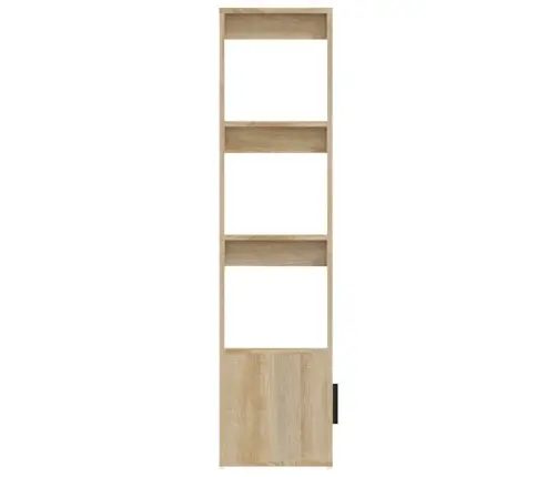 Kumode, Ozolkoka Krāsa, 80X30X119,5 Cm, Inženierijas Koks Vidaxl