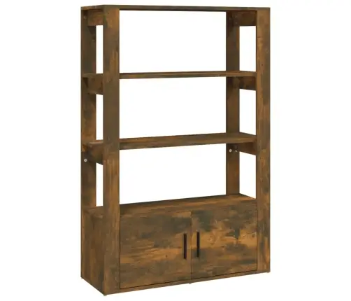 Kumode, Ozolkoka Krāsa, 80X30X119,5 Cm, Inženierijas Koks Vidaxl