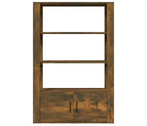 Kumode, Ozolkoka Krāsa, 80X30X119,5 Cm, Inženierijas Koks Vidaxl