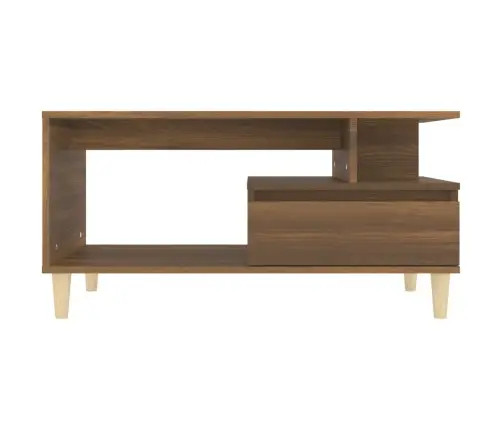 Kohvilaud, Pruun Tamm, 90X49X45 cm Tehispuit Kohvilaud, Pruun Tamm, 90X49X45 cm Tehispuit