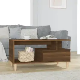 Kohvilaud, Pruun Tamm, 90X49X45 cm Tehispuit