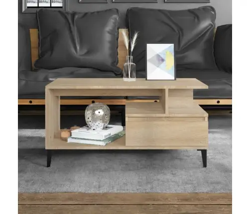 Kohvilaud, Sonoma Tamm, 90X49X45 cm Tehispuit Kohvilaud, Sonoma Tamm, 90X49X45 cm Tehispuit