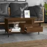 Kafijas Galdiņš, Ozolkoka Krāsa, 90X49X45 Cm, Inženierijas Koks Vidaxl Kafijas Galdiņš, Ozolkoka Krāsa, 90X49X45 Cm, Inženierijas Koks Vidaxl