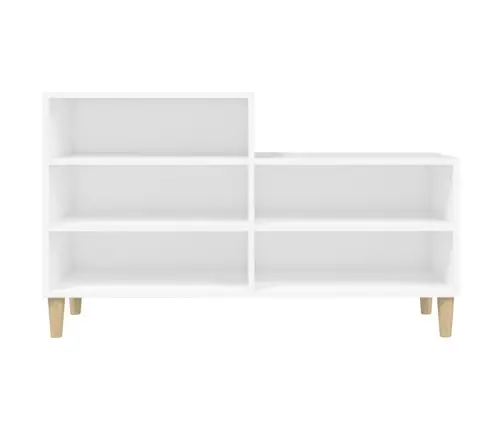 Spintelė Batams, Baltos Spalvos, 102X36X60cm Apdirbta Mediena