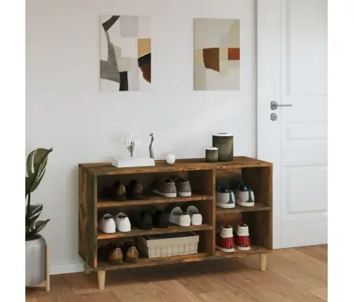 Spintelė Batams, Dūminio Ąžuolo, 102X36X60cm Apdirbta Mediena