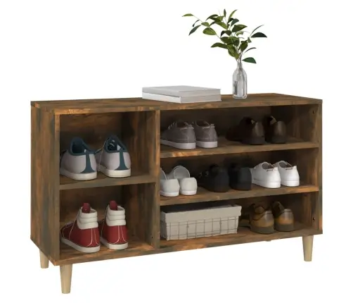 Spintelė Batams, Dūminio Ąžuolo, 102X36X60cm Apdirbta Mediena