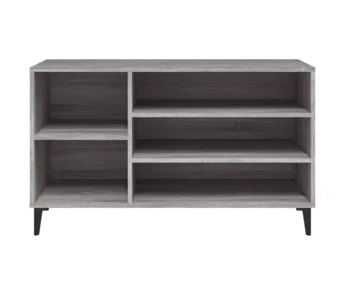 Spintelė Batams, Pilka Ąžuolo, 102X36X60cm Apdirbta Mediena