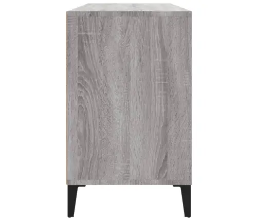 Spintelė Batams, Pilka Ąžuolo, 102X36X60cm Apdirbta Mediena