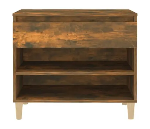 Apavu Plaukts, Ozolkoka Krāsa, 70X36X60 Cm, Inženierijas Koks Vidaxl