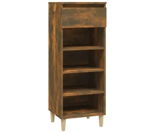 Apavu Plaukts, Ozolkoka Krāsa, 40X36X105 Cm, Inženierijas Koks Vidaxl