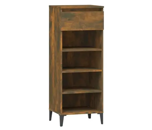 Apavu Plaukts, Ozolkoka Krāsa, 40X36X105 Cm, Inženierijas Koks Vidaxl